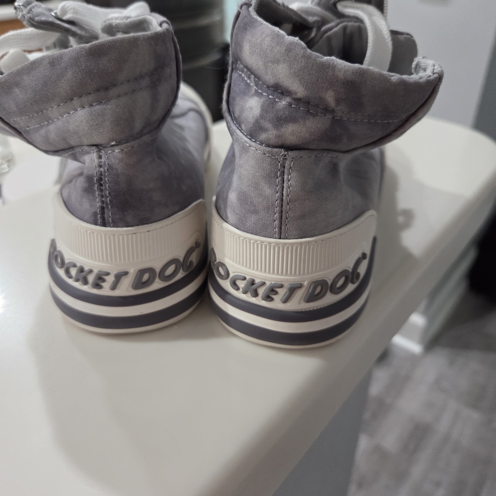 Rocket Dog Kids Gray High-Top Sneakers